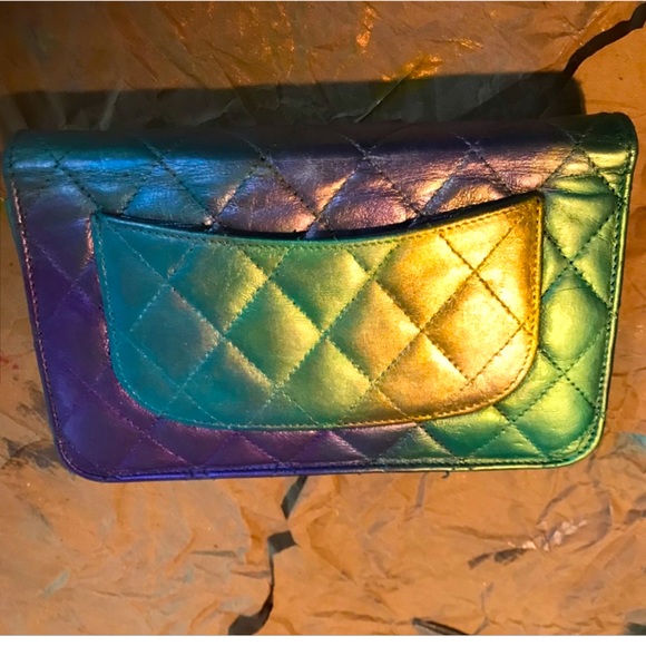 Custom metallic rainbow before and after iridescent Ombre chanel - Picture 13 of 16